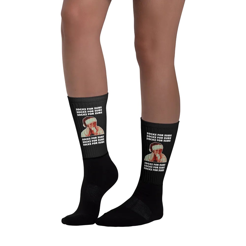 SOCKS FOR SUBS | SOCKS BLACK product image (3)