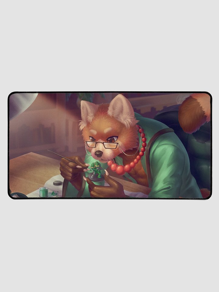 Painterly Panda - Desk Mat product image (1)
