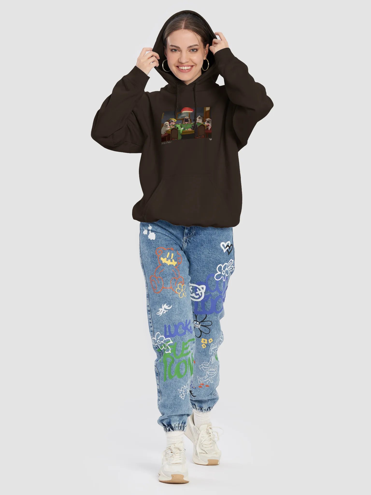PIBBLE POKER HOODIE product image (8)