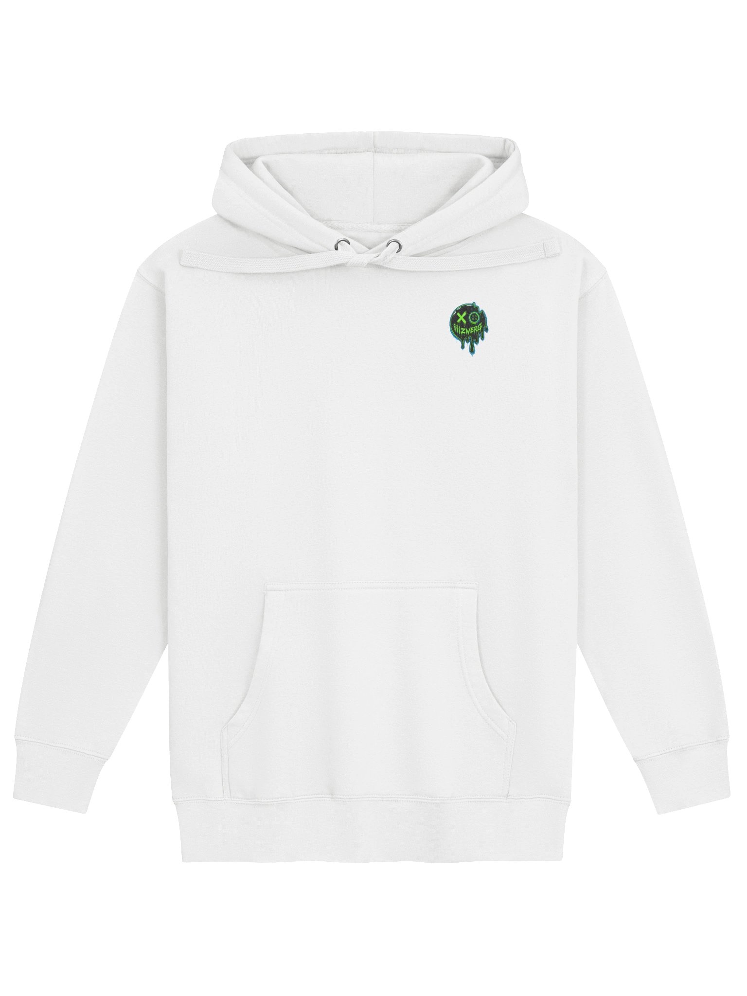 Melted Chaos Hoodie GREEN product image (2)