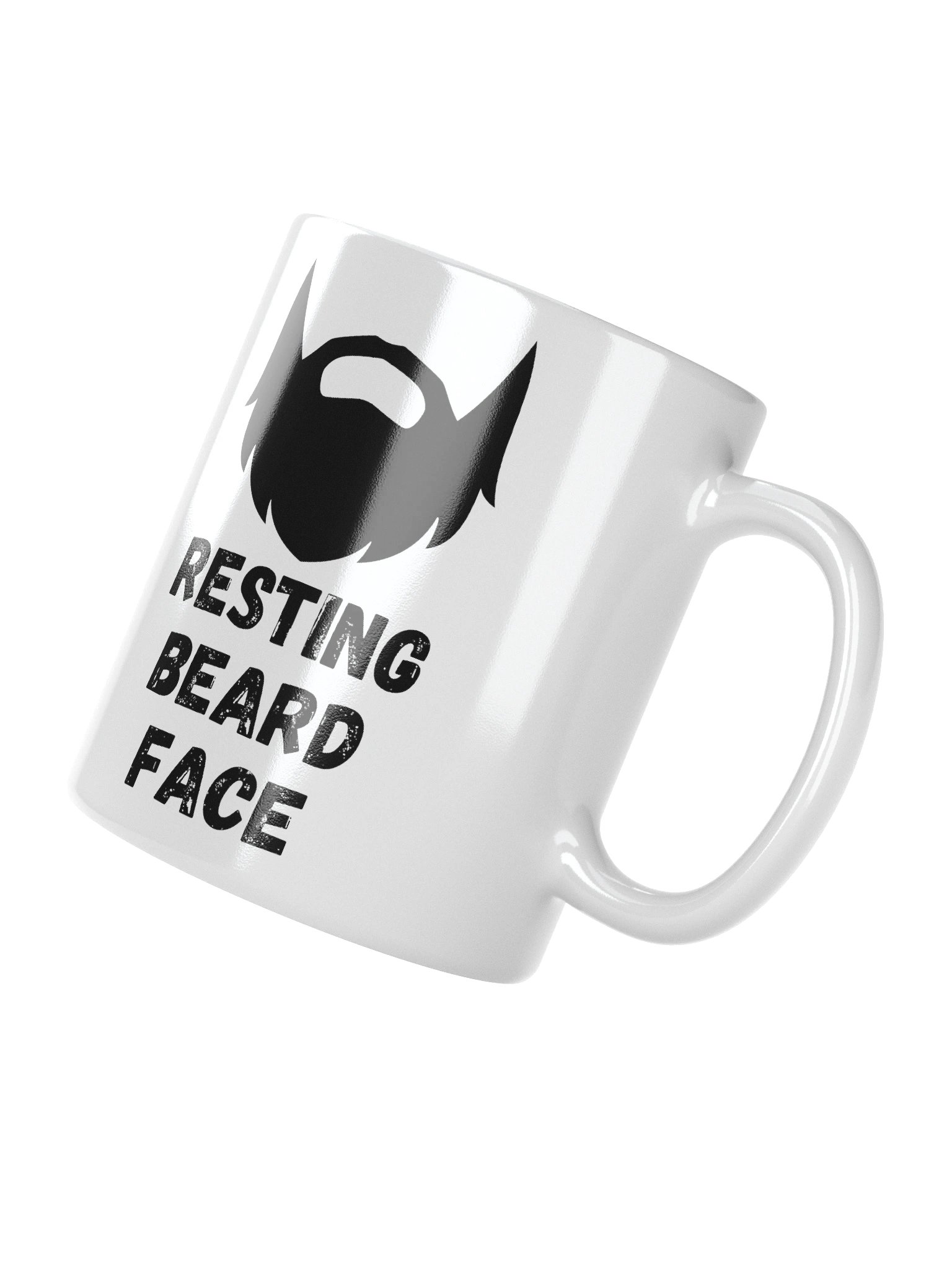 Resting Beard Face Mug product image (5)