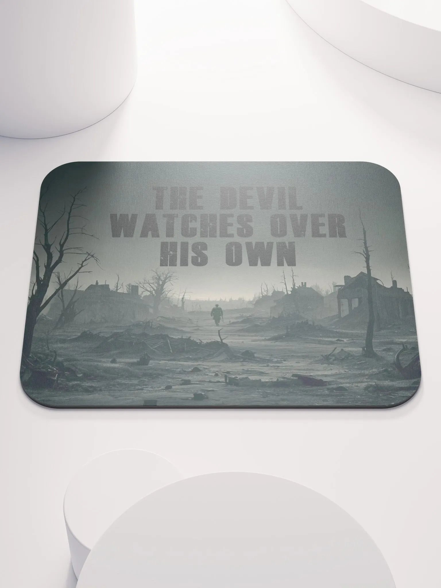 The Devil Watches Over His Own - Mouse Pad product image (2)