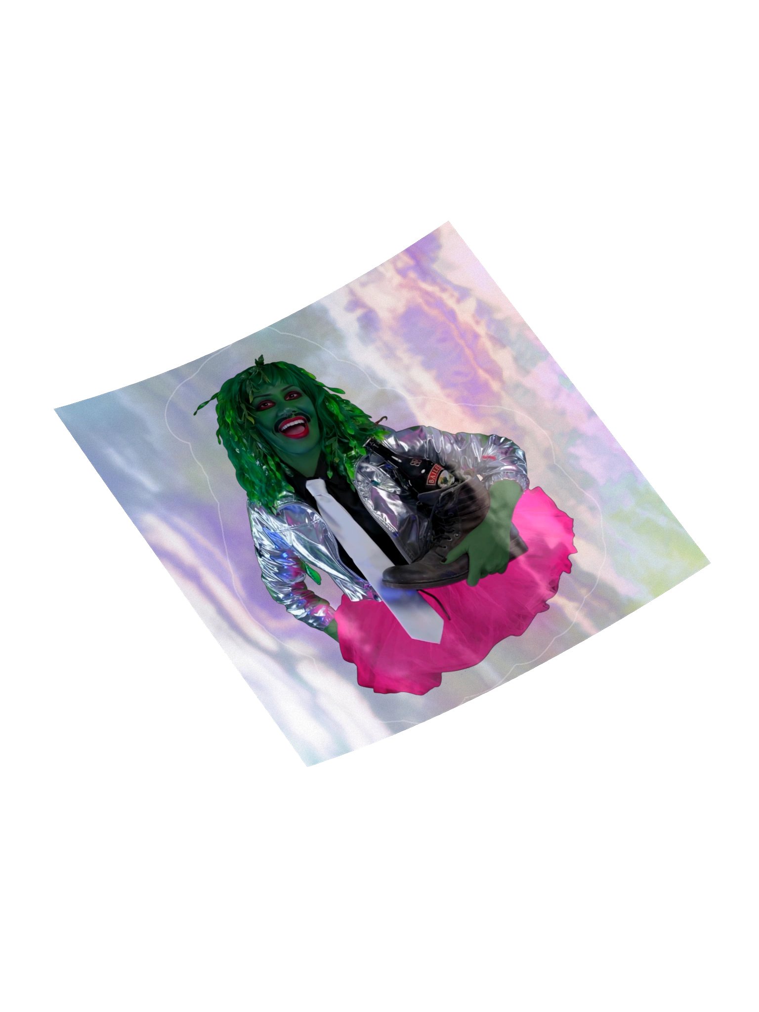 Old Greather Holographic Sticker product image (4)
