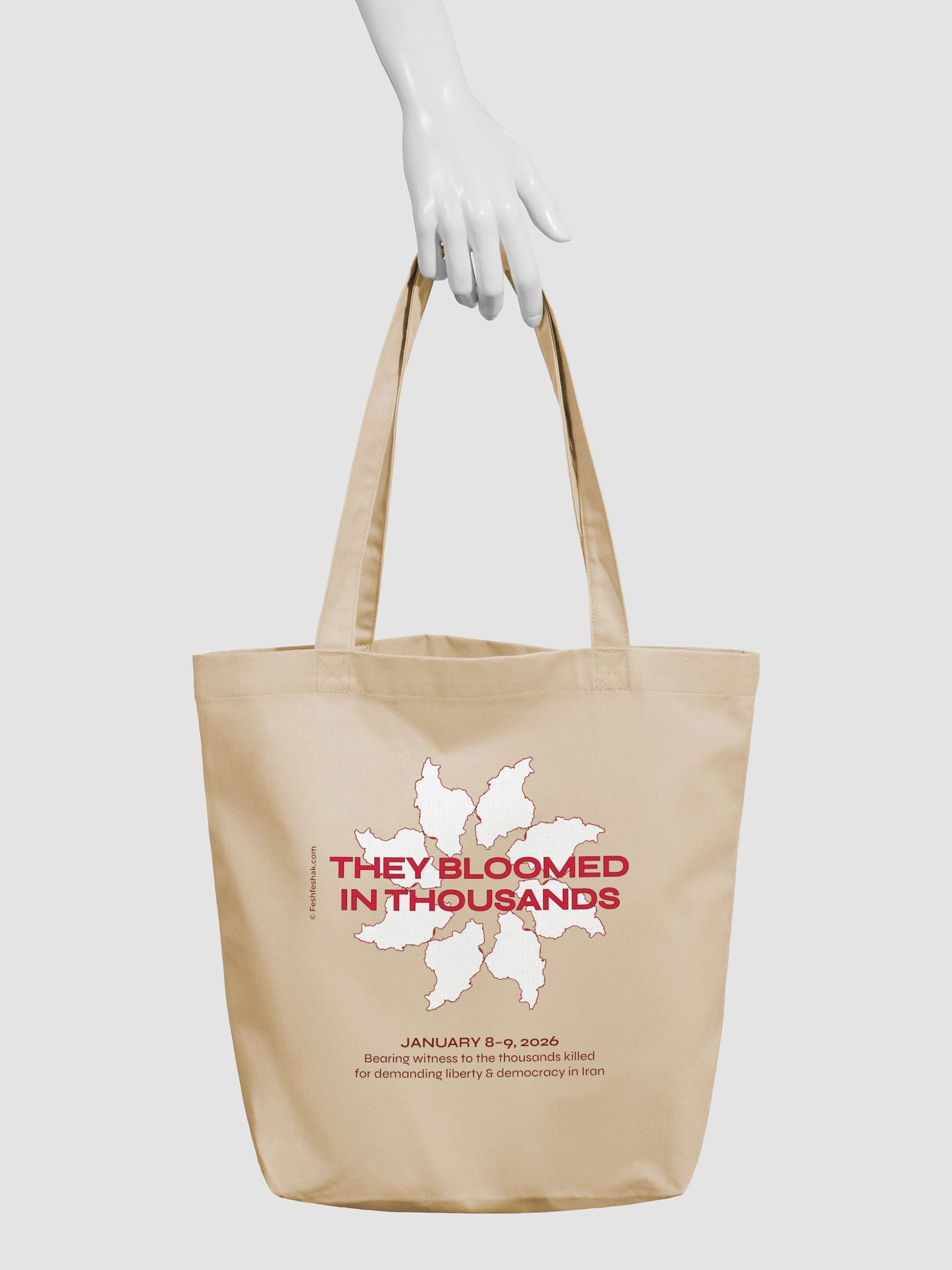 They Bloomed in Thousands Tote, Natural product image (3)