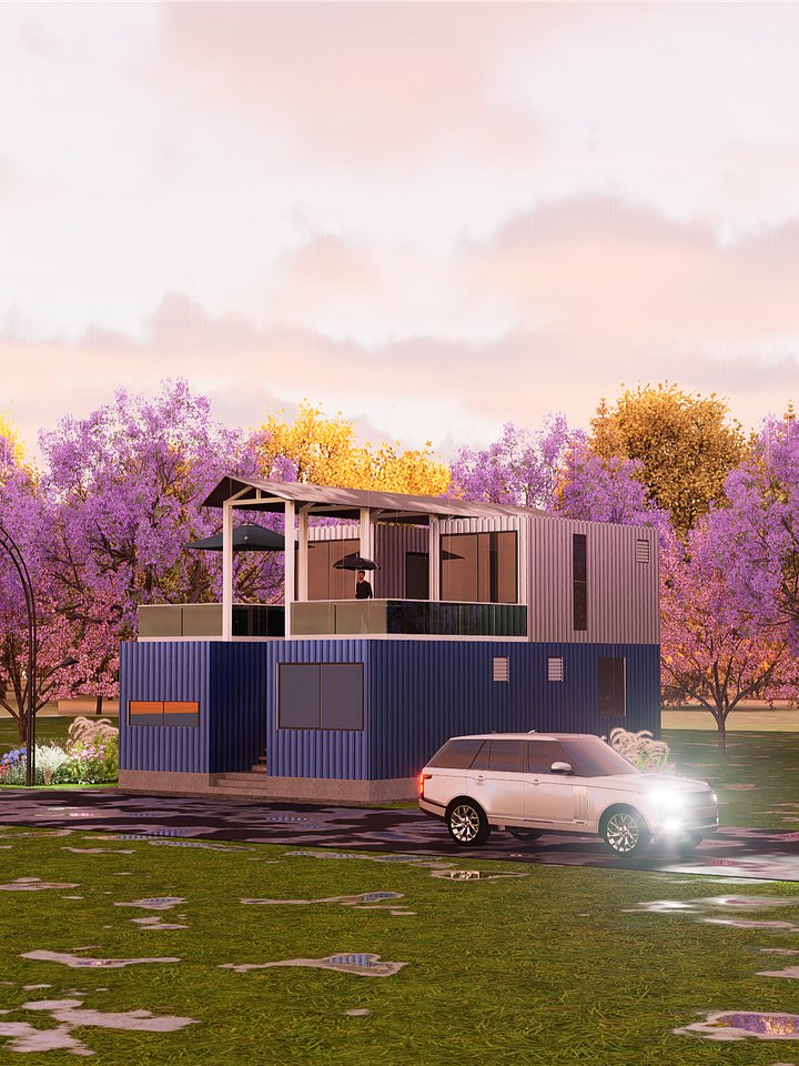 2 Storey 4BHK Container House_02 product image (1)