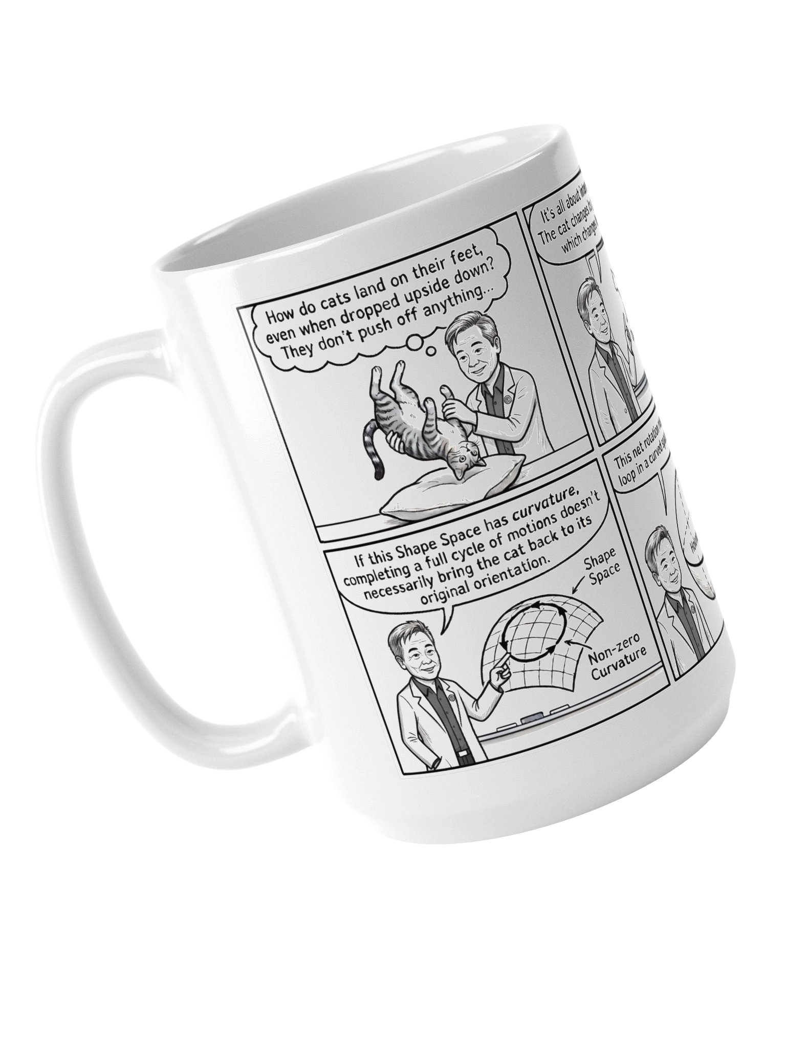 Meow! Math Cat-Righting (explained by Melvin) Comic Mug product image (5)