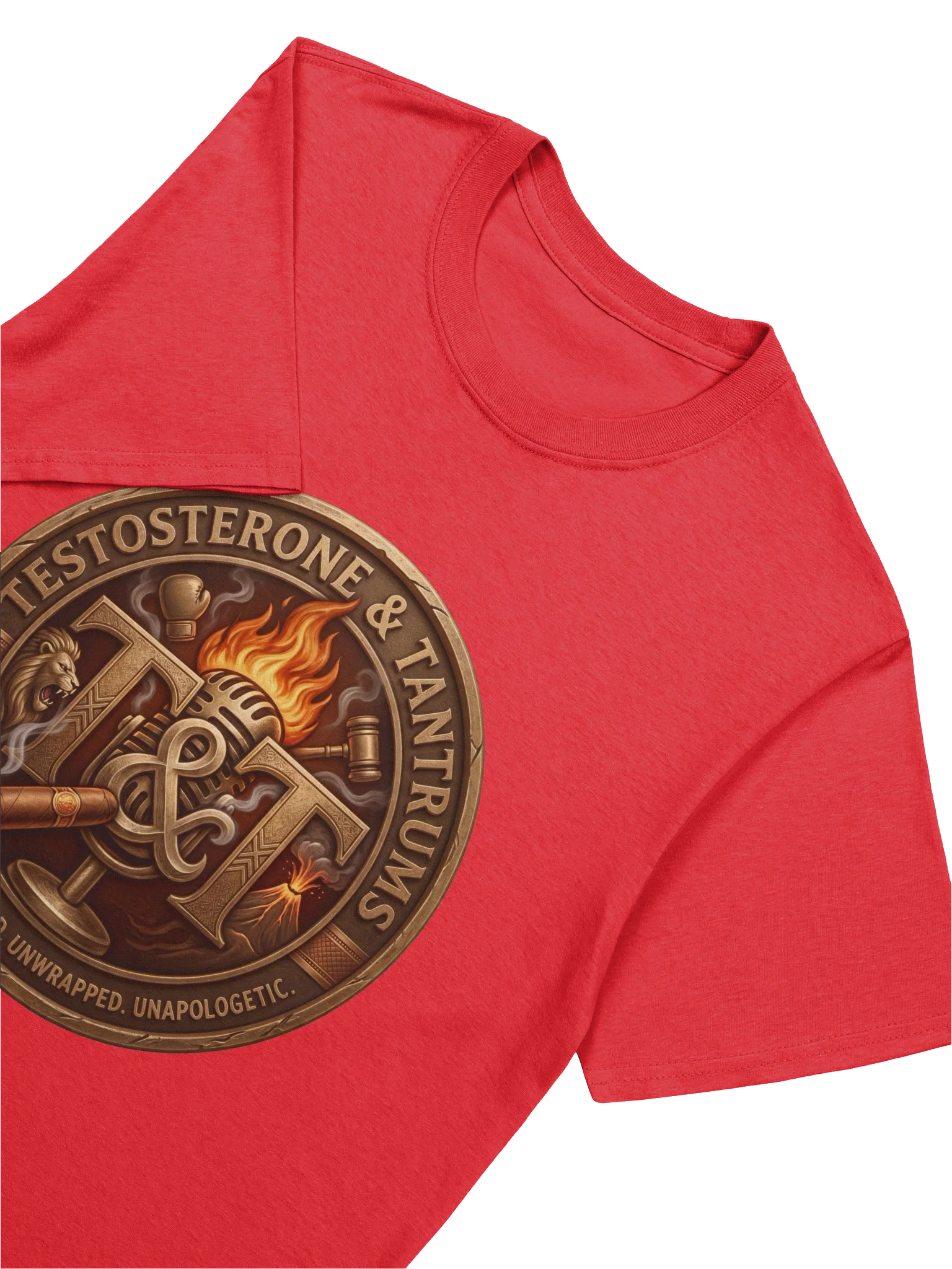 The T&T Signature Tee - RED product image (5)