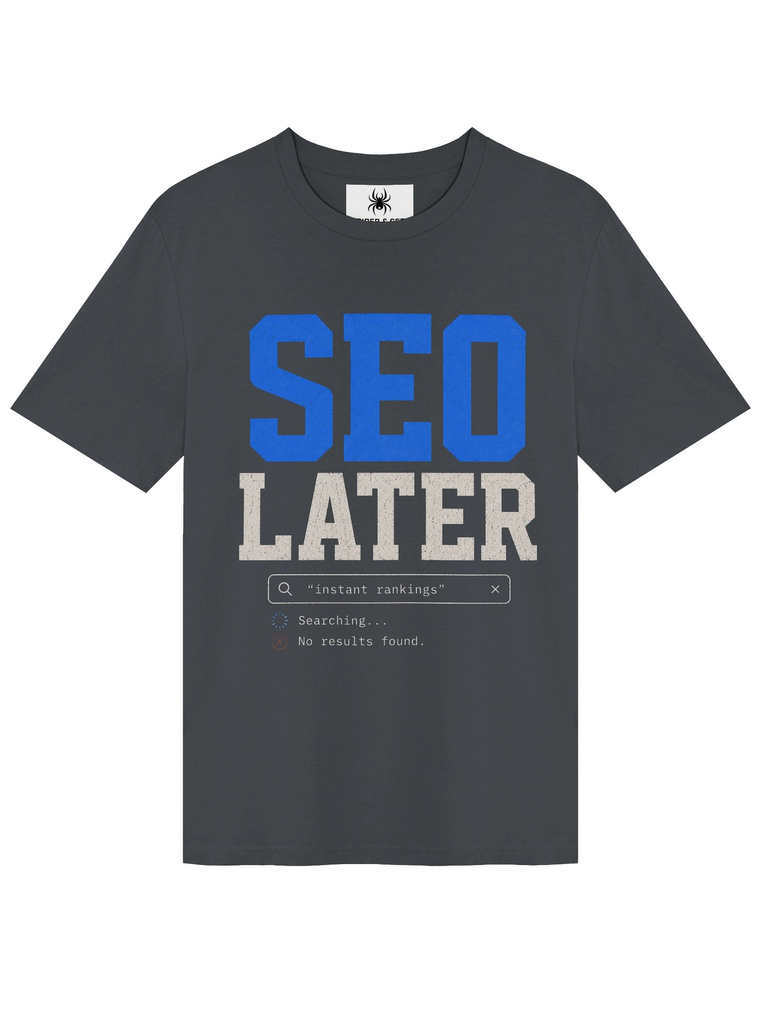 "SEO Later" Tee – Funny SEO Shirt | Varsity Search Bar Design product image (25)
