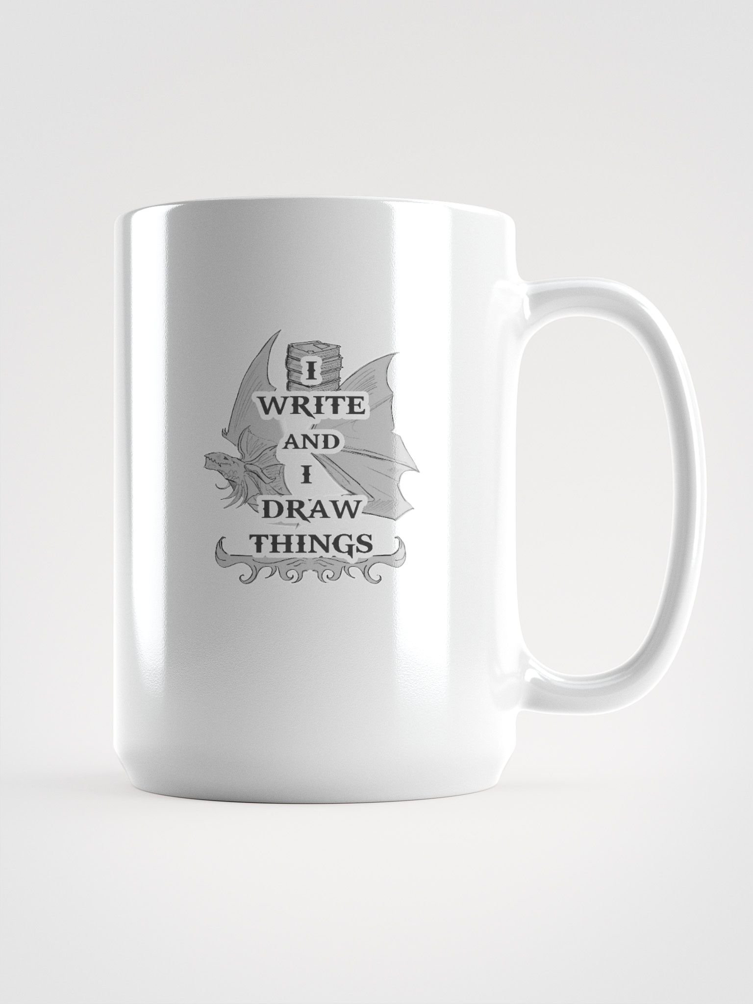 I Write And I Draw Things - Mug product image (1)
