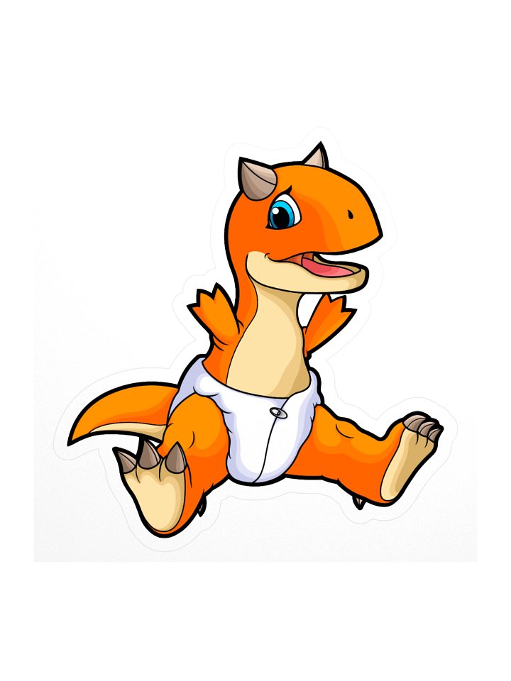 Baby Carno Sticker product image (2)