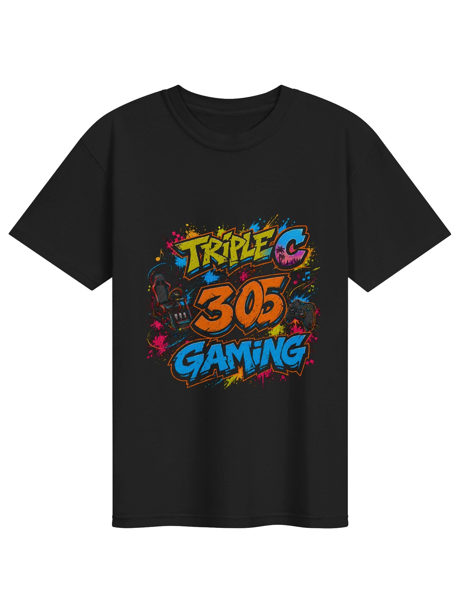 TRIPLE C 305 GAMING — 305 After Dark Heavyweight Tee product image (1)
