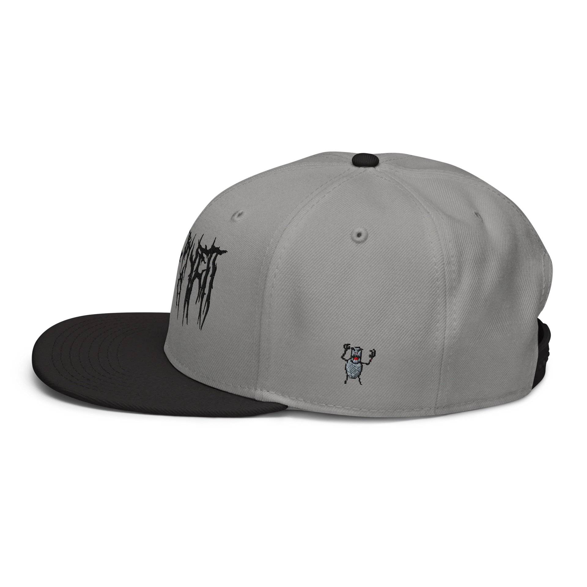 Killed by a Yeti Wool Snapback Hat product image (5)