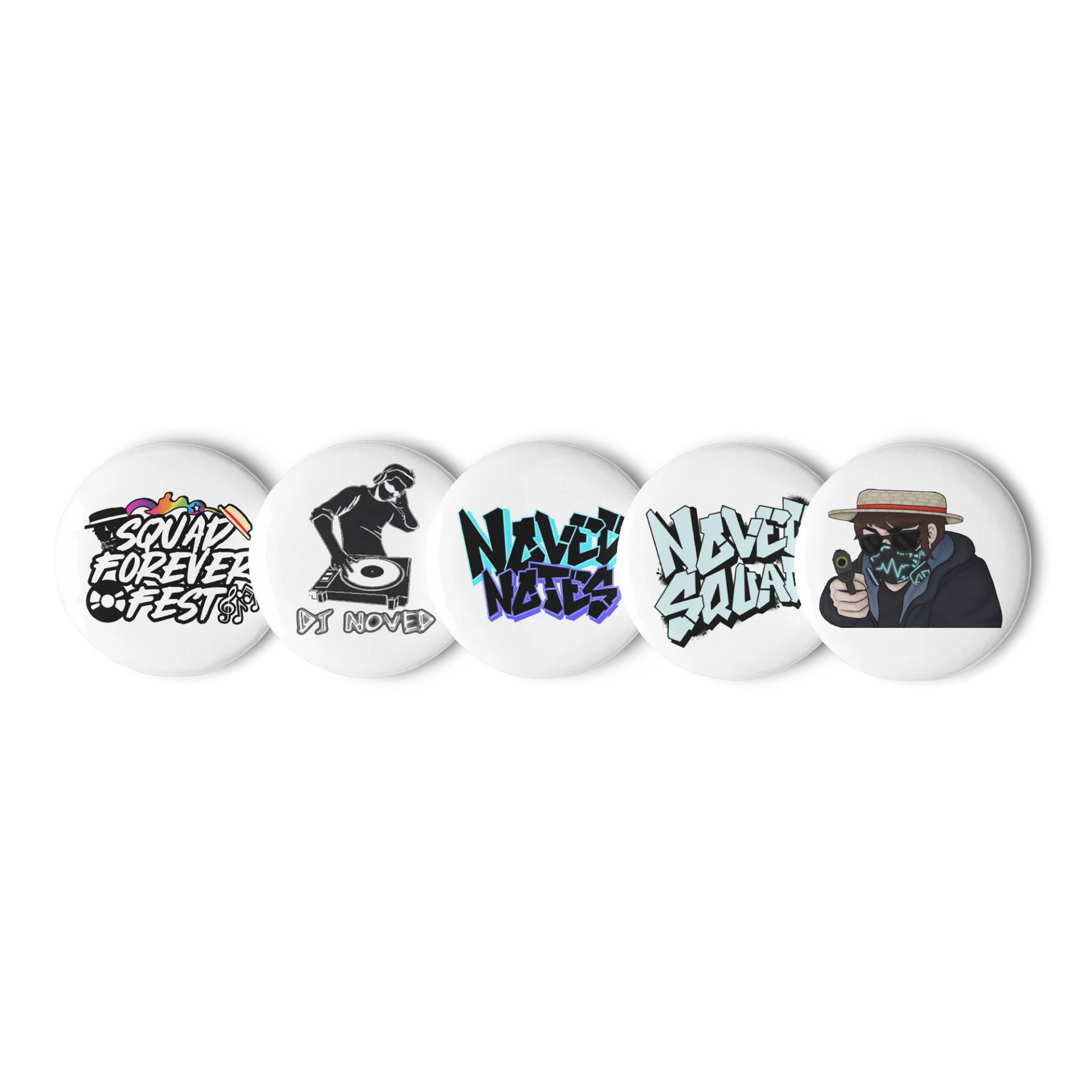 SQUAD FOREVER FEST Pin Button Set product image (1)