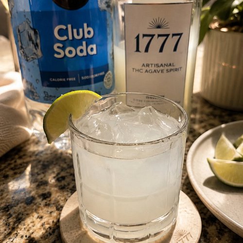 Sippin’ smooth with a little 1777 spirit 🍋‍🟩💨 @senoritadrinks are  ELEVATING the THC beverage industry y'all. #Senoritadrinks...