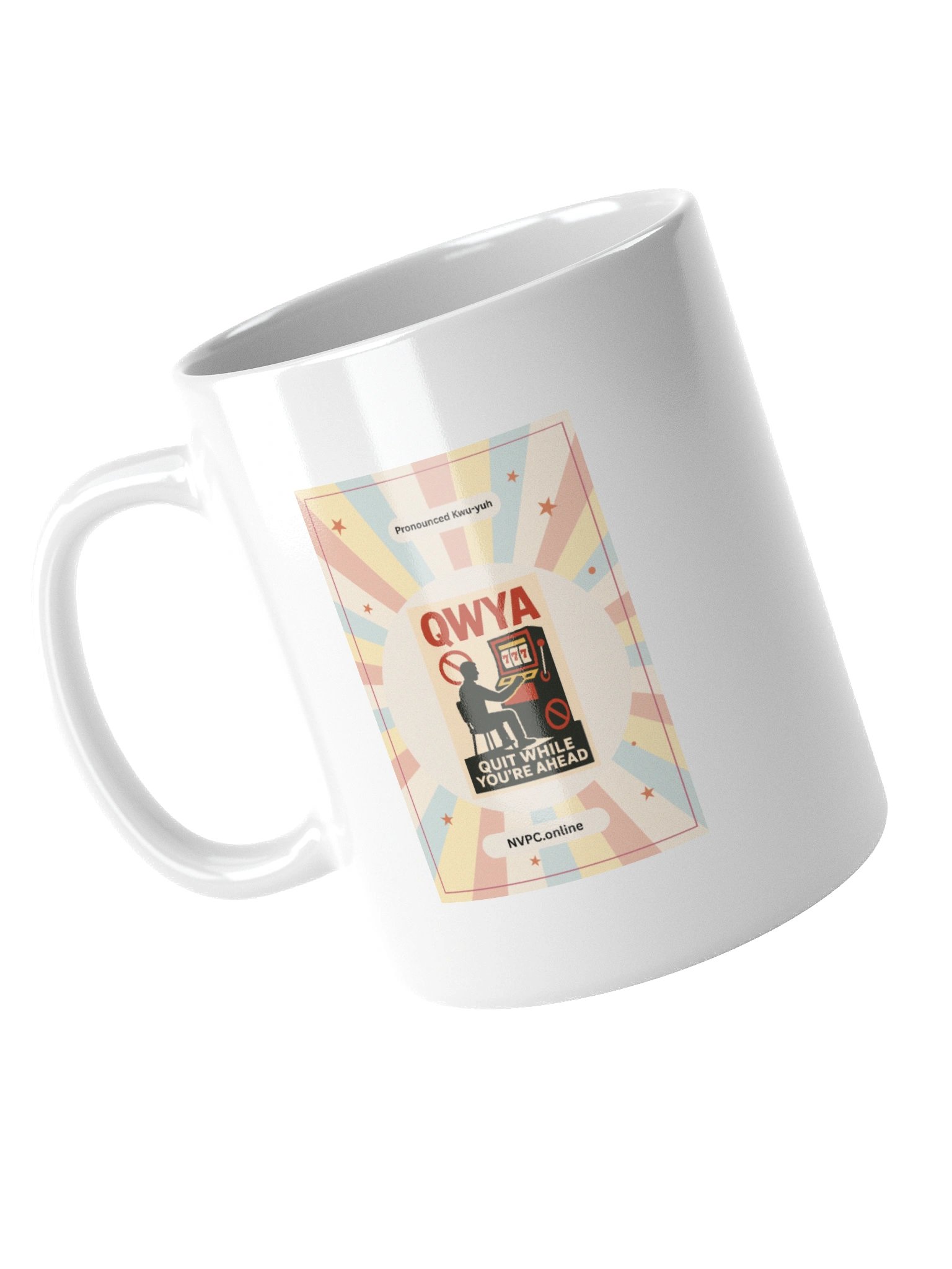 Quit While You're Ahead Mug - NVPC Online Edition product image (12)