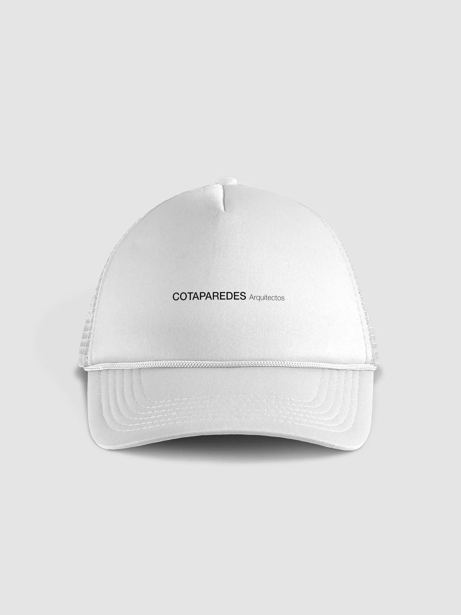 Gorra básica color blanco product image (1)