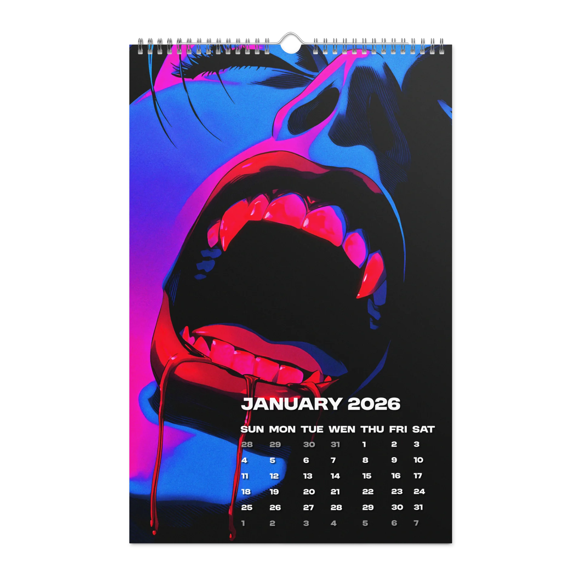 Vampires Calendar 2026 product image (7)