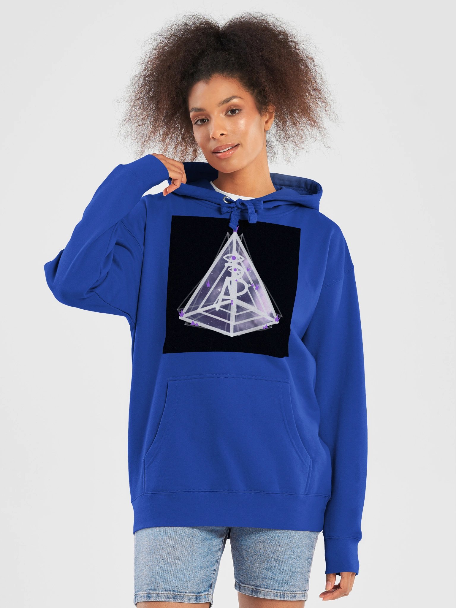 AP-3 9D Galaxy Hoodie — Blue product image (5)