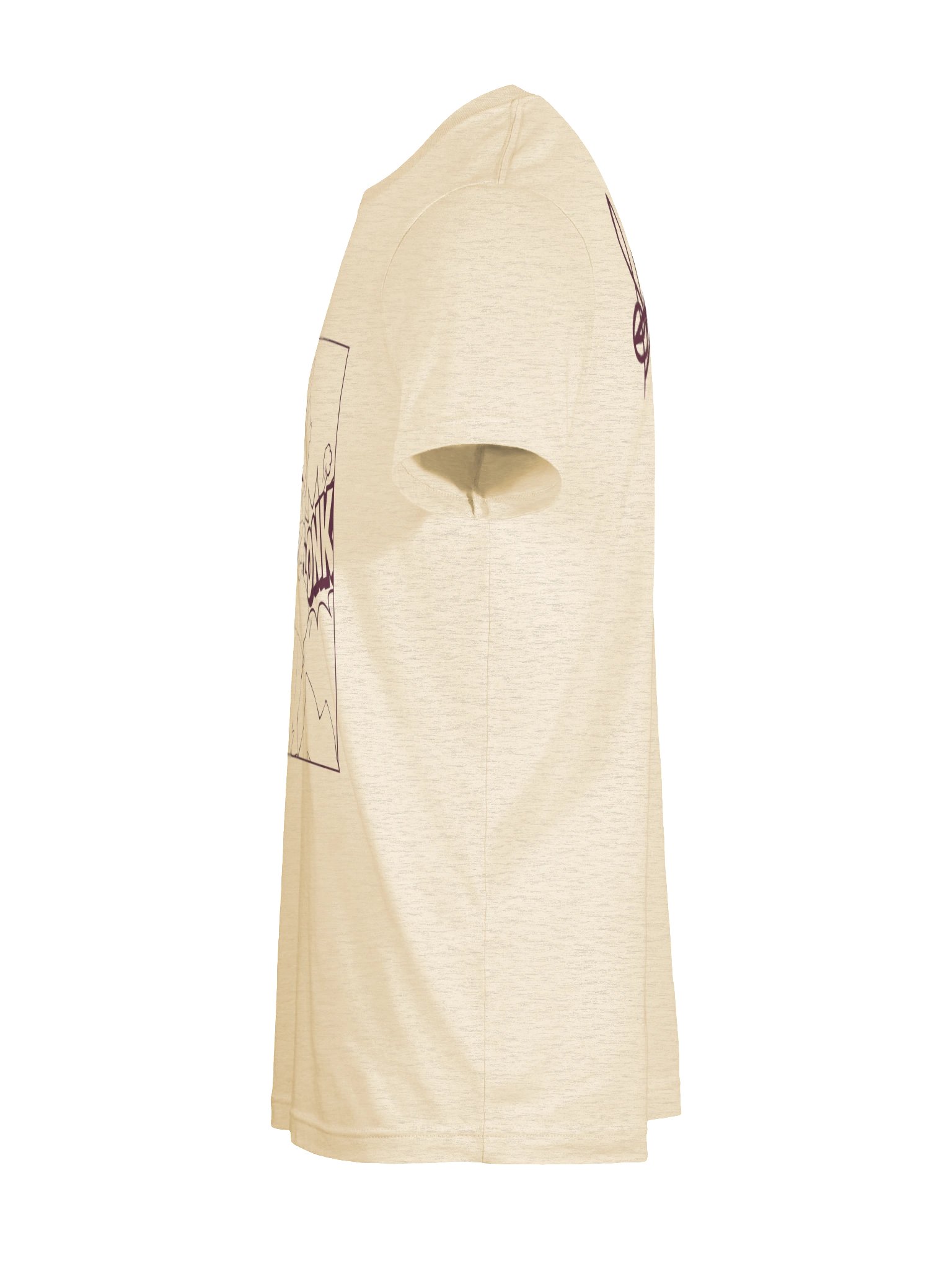 UP. DOWN. LEFT. RIGHT. | Shirt (SAND) product image (9)