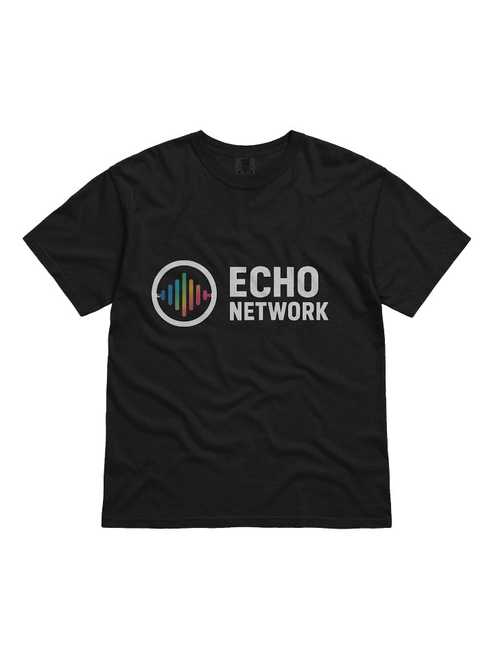Echo Network “Frequency” Black Tee product image (1)