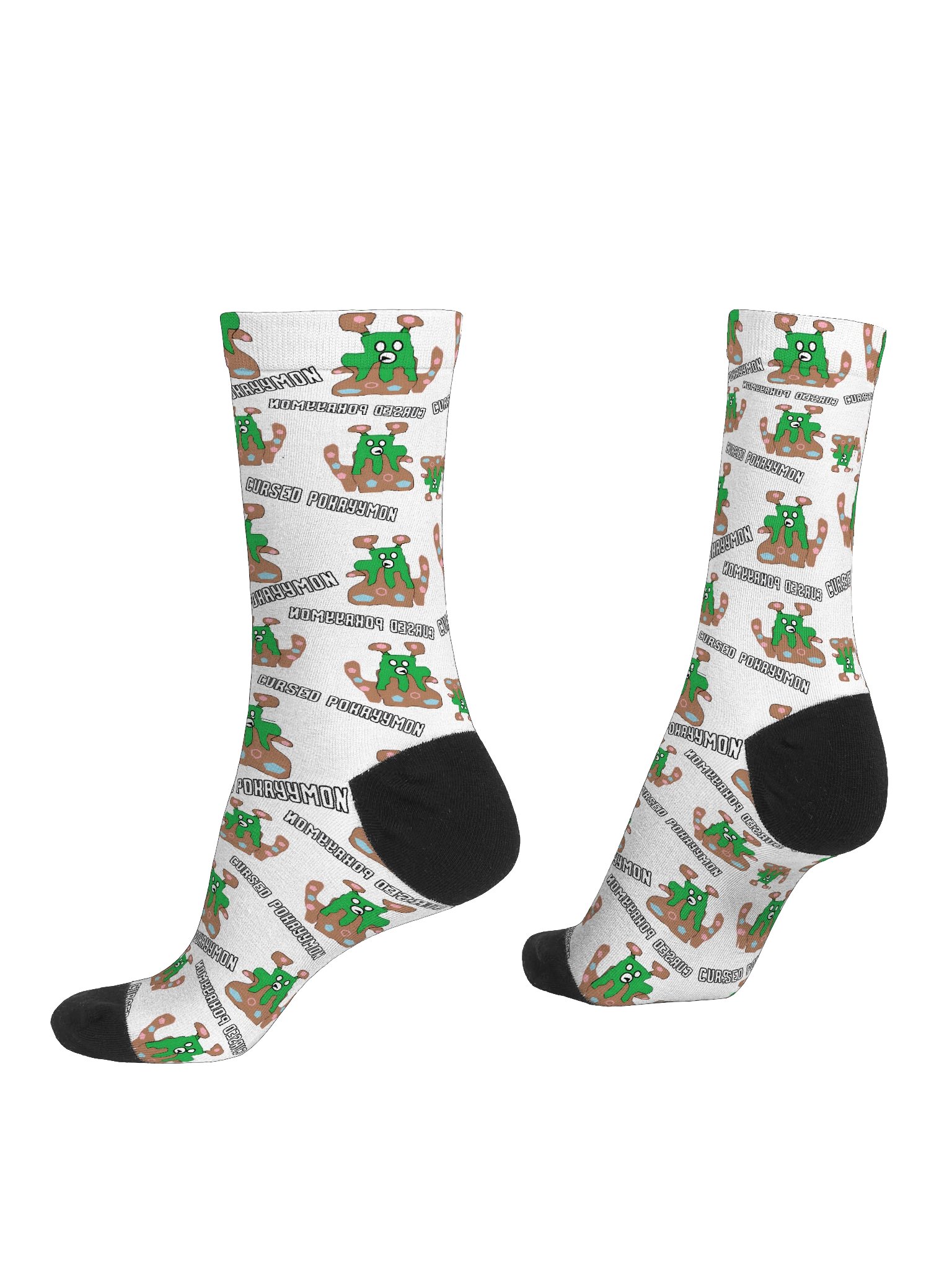 Cursed Pokayymon — Garbodor Socks product image (4)