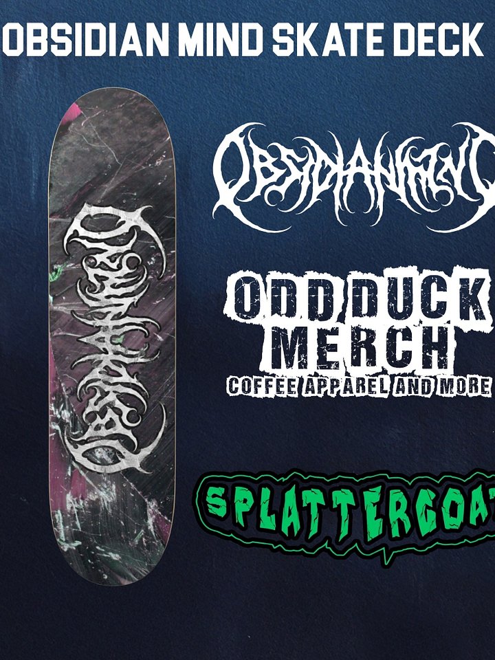 Obsidian Mind Skate Deck product image (1)