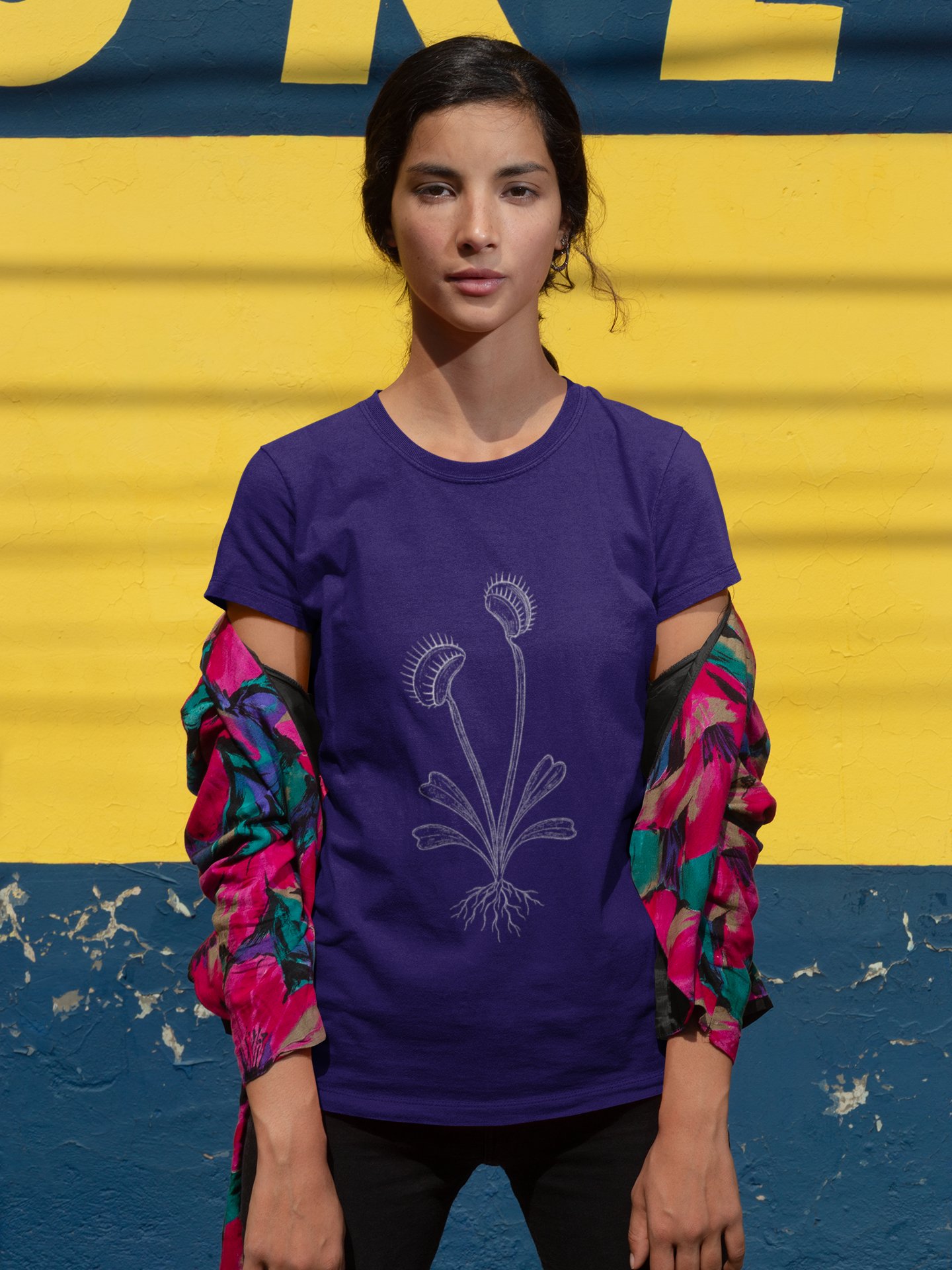 Venus Flytrap Schematics Tee product image (6)