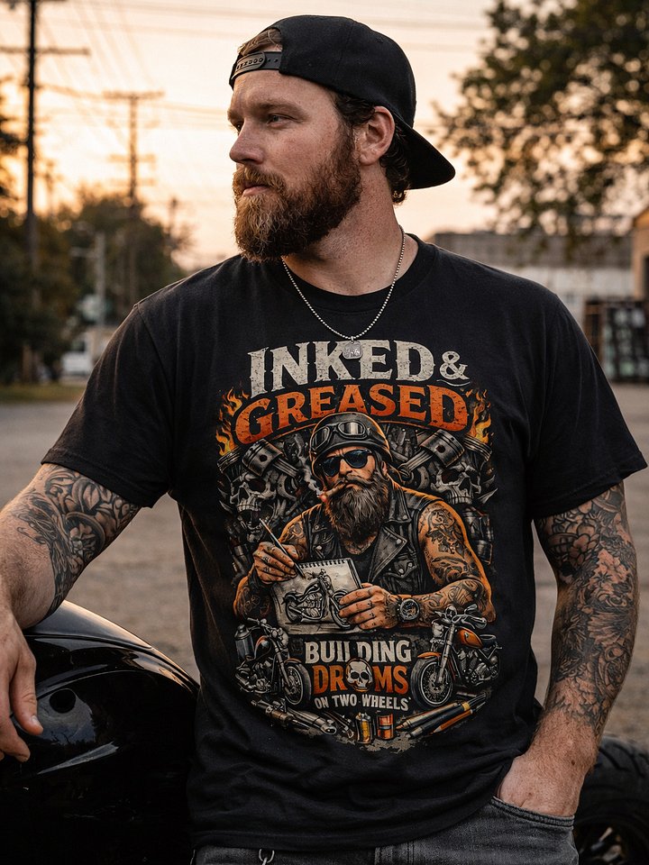 Inked & Greased M T-Shirt product image (1)