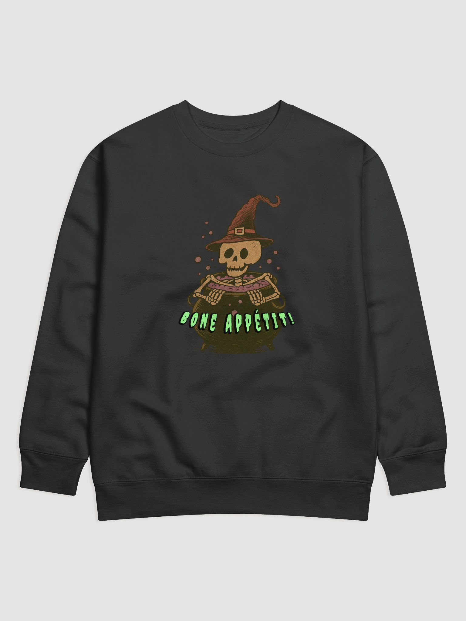 Bone Appétit! Premium Skeleton Sweatshirt product image (2)