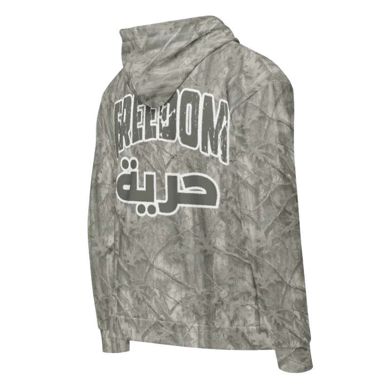 Tree Camo Freedom Zip Hoodie product image (3)