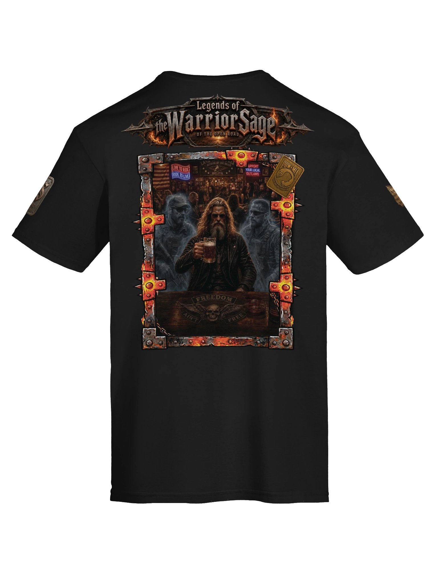 Warrior Sage "Legend / Freedom Ain't Free" Graphic Tee product image (11)