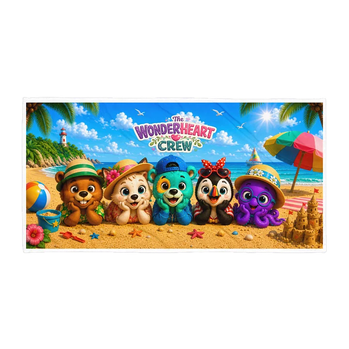 Wonderheart Crew Beach Towel product image (1)