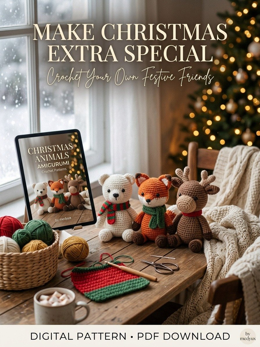 Christmas Amigurumi Crochet Patterns PDF product image (4)
