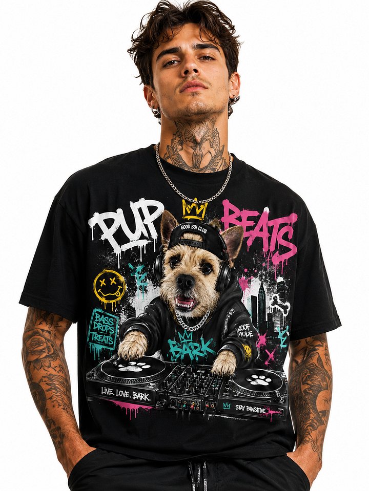 Pup Beats Tee product image (1)
