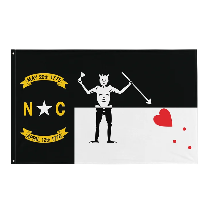 North Carolina Revenge Flag-Black Edition 2.0 product image (1)