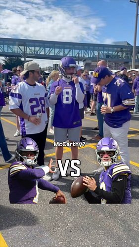 Who would win in a fight between Kyler Murray and JJ McCarthy?...

#minnesotavikings #skol #nfl
