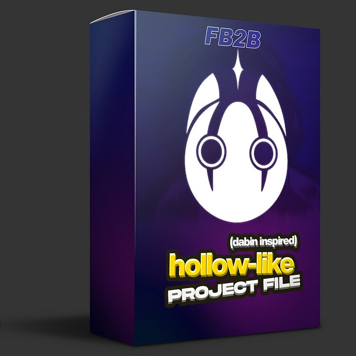 making a Dabin x Kai Wachi type beat project file, "Hollow-like" product image (1)