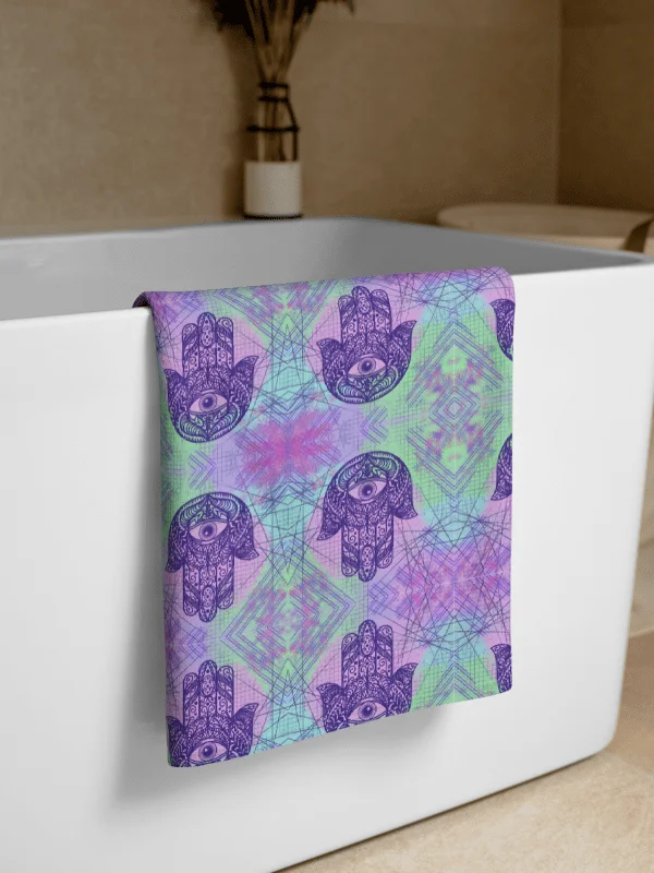 Hamsa Harmony Sublimated Towel product image (1)