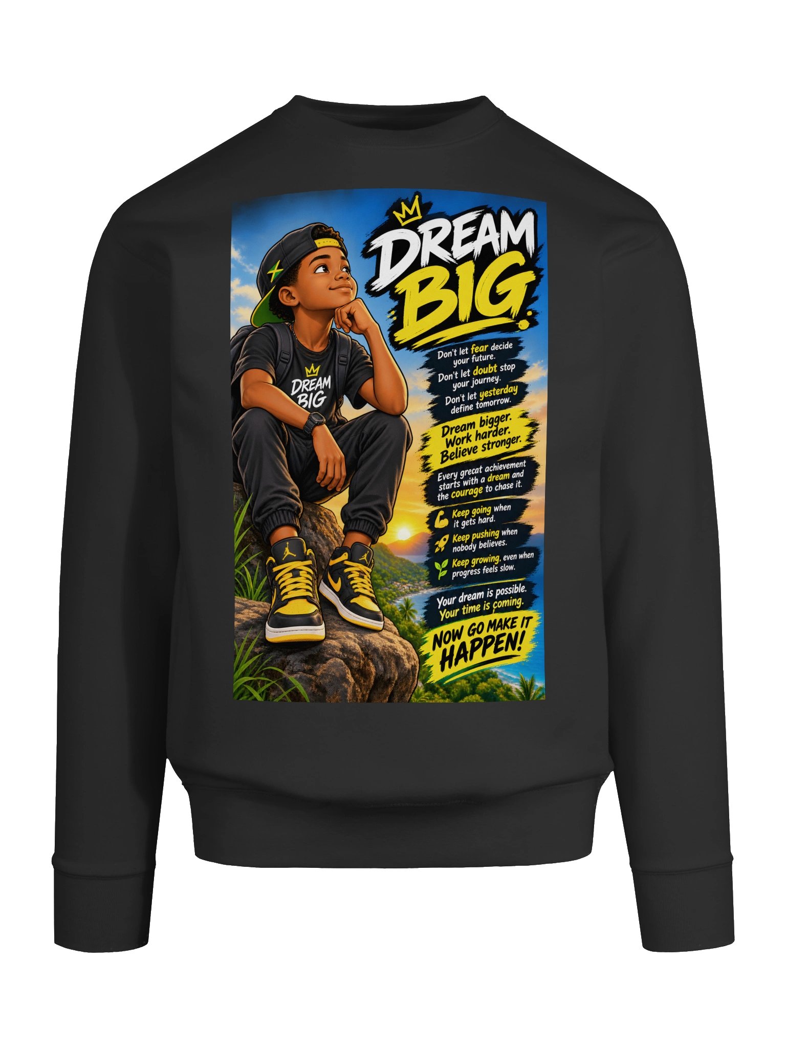 Dream Big Motivational Sweatshirt product image (8)