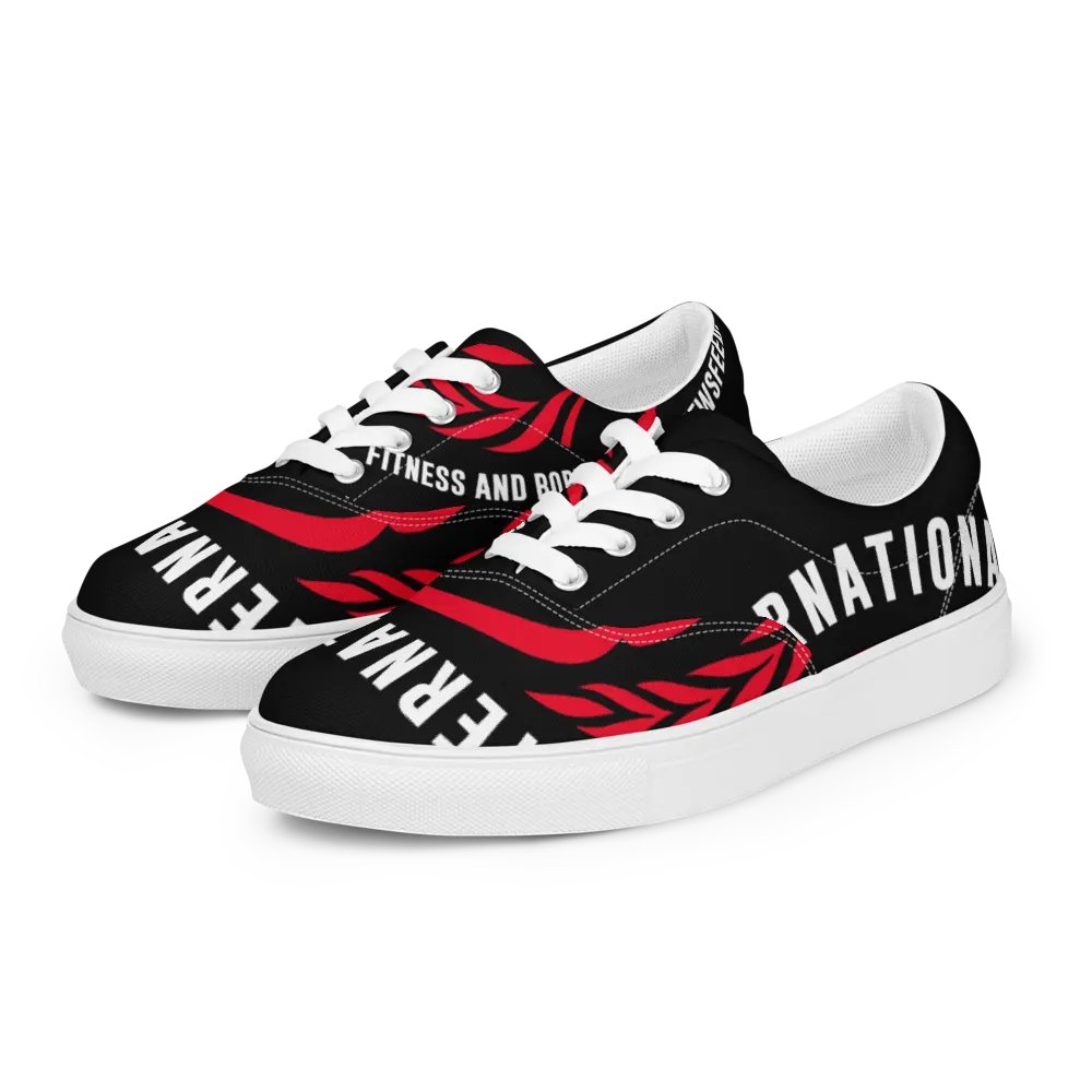 IFBNewsfeed.Org's Men's Lace-Up Canvas Shoes product image (3)