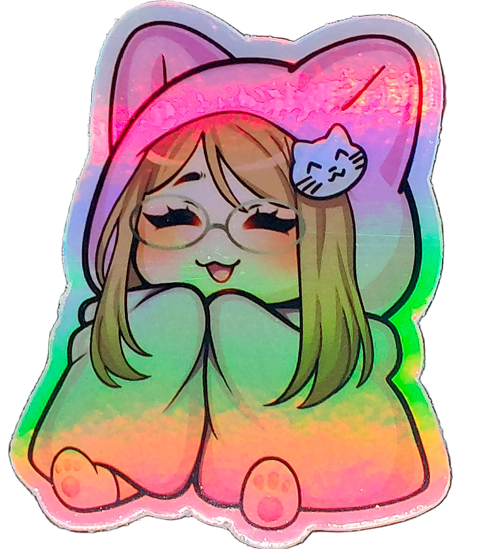 Holo Comfy Sticker product image (2)