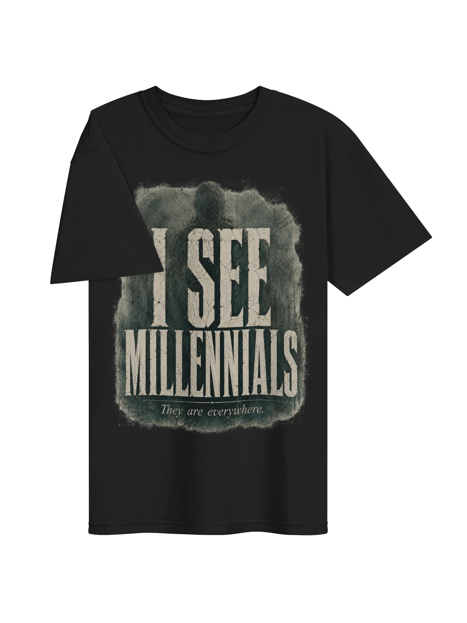 I See Millennials — 90s Horror Nostalgia Graphic Tee product image (3)