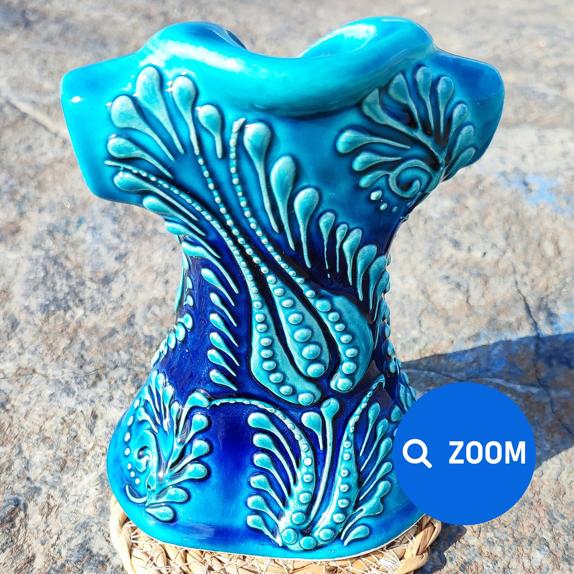 Handmade Home Ceramic Decor, Turkish Kaftan – Unique Artisanal Accent Piece product image (6)