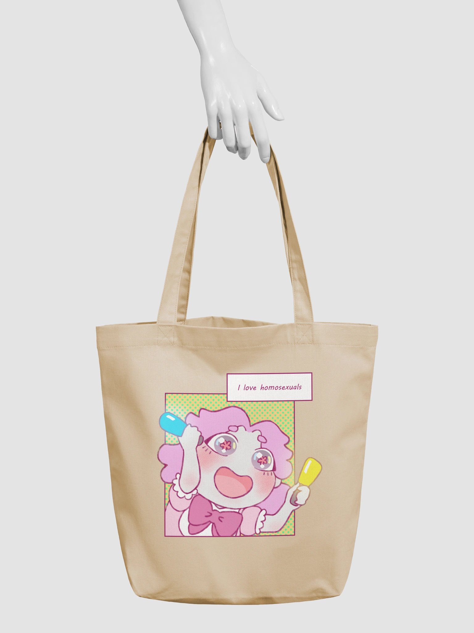 I Love Homosexuals! Tote Bag product image (7)