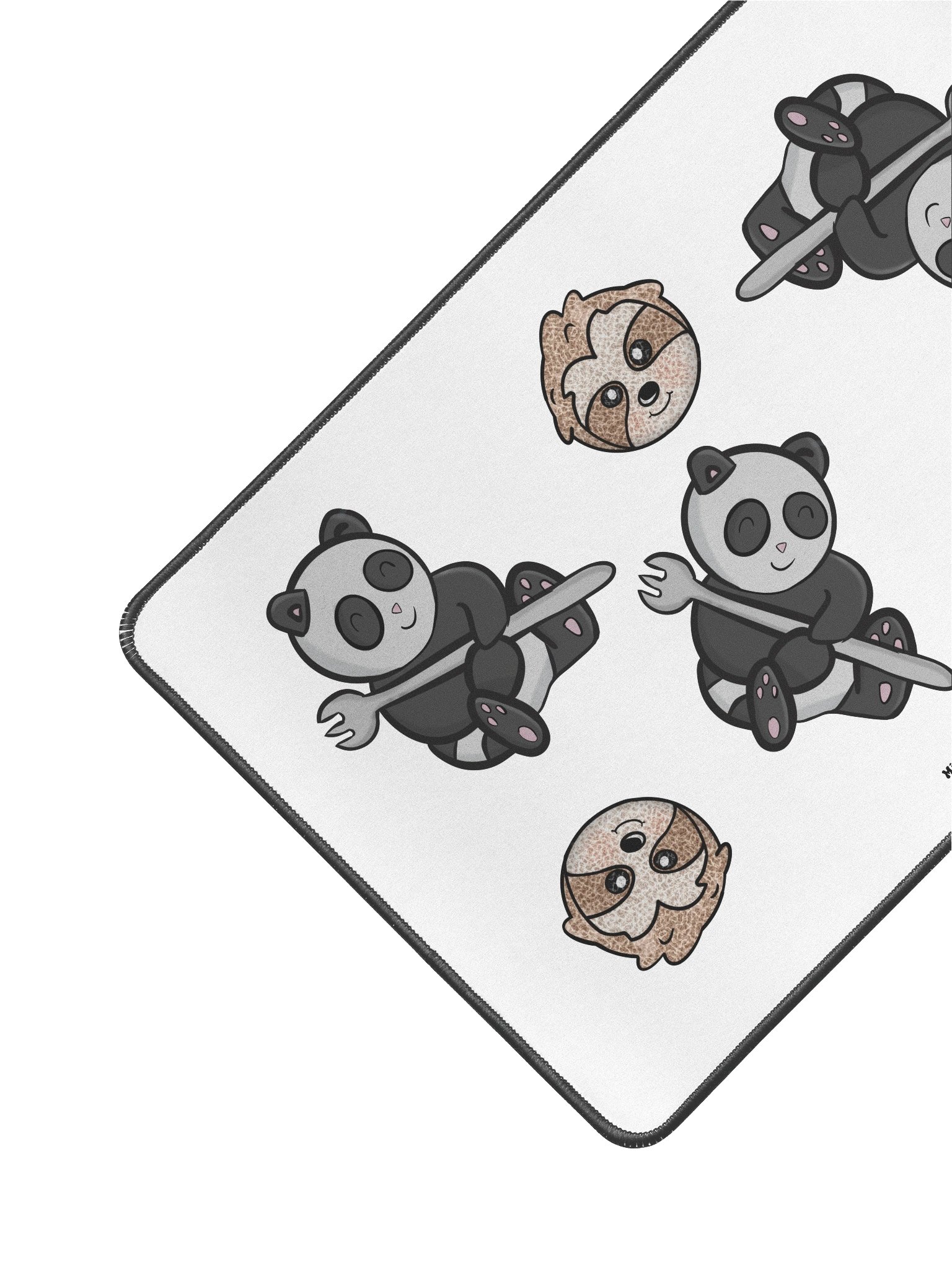Panda & Sloth Mouse Pad :D product image (2)