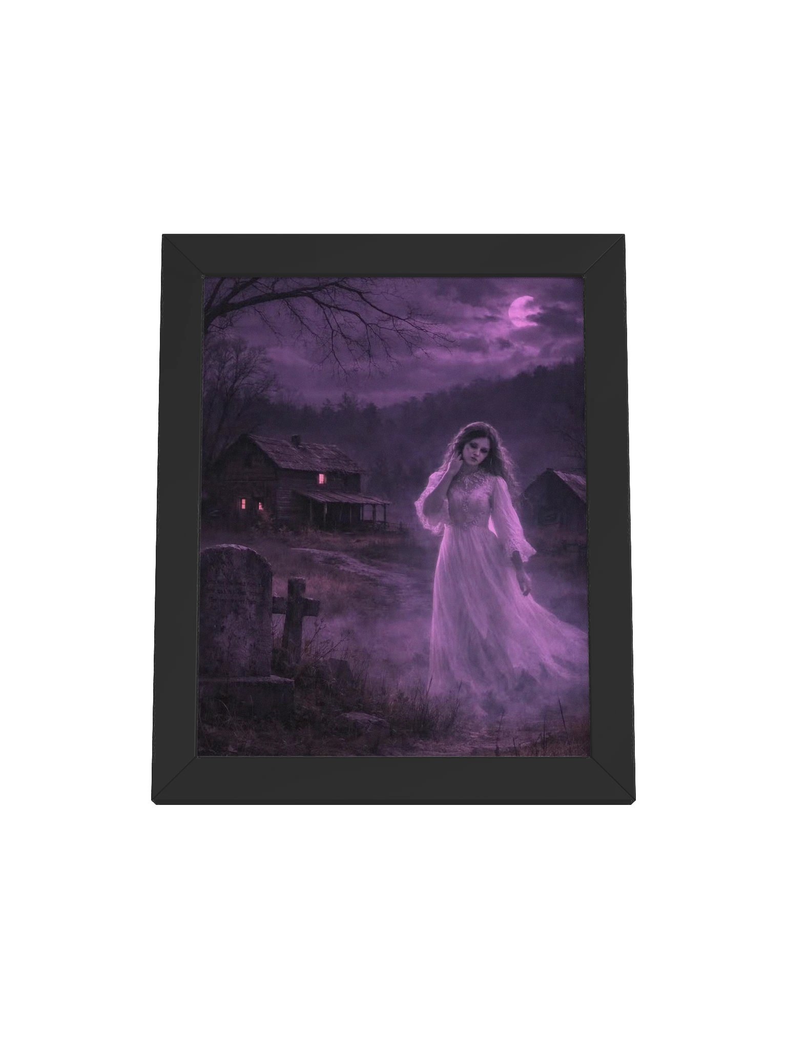 ELIZA CRAWFORD'S GHOST FRAMED PRINT product image (1)