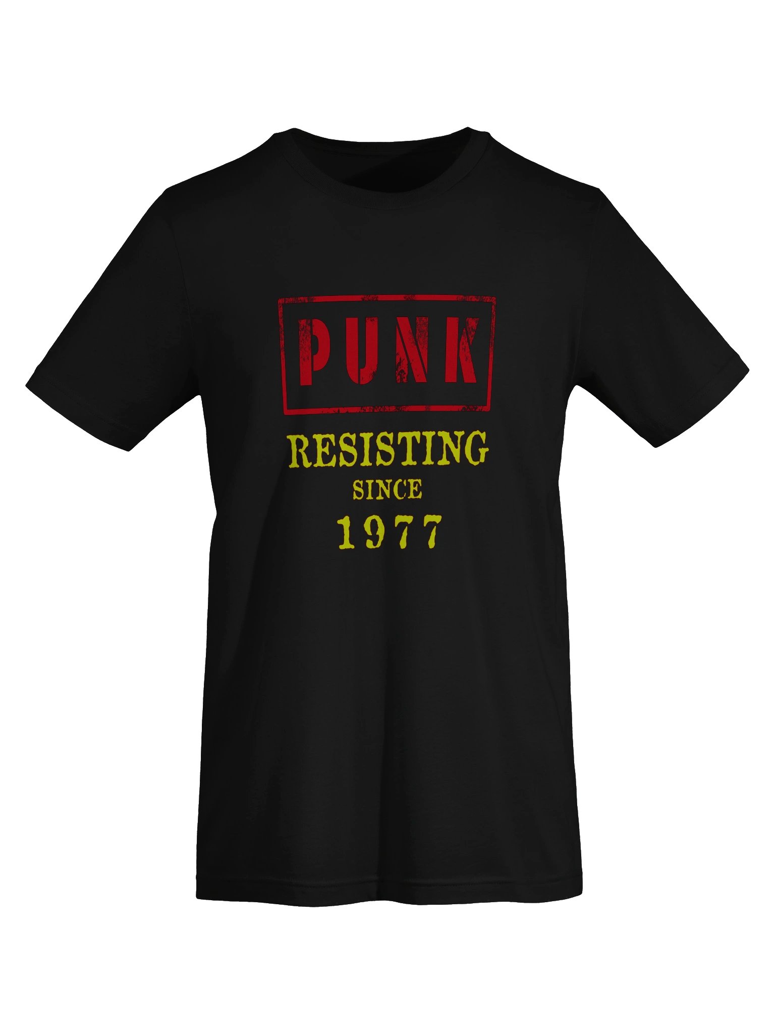 Punk Resisting Since 1977 Graphic Tee - Vintage 1970s Alternative Rock Streetwear T-Shirt product image (5)