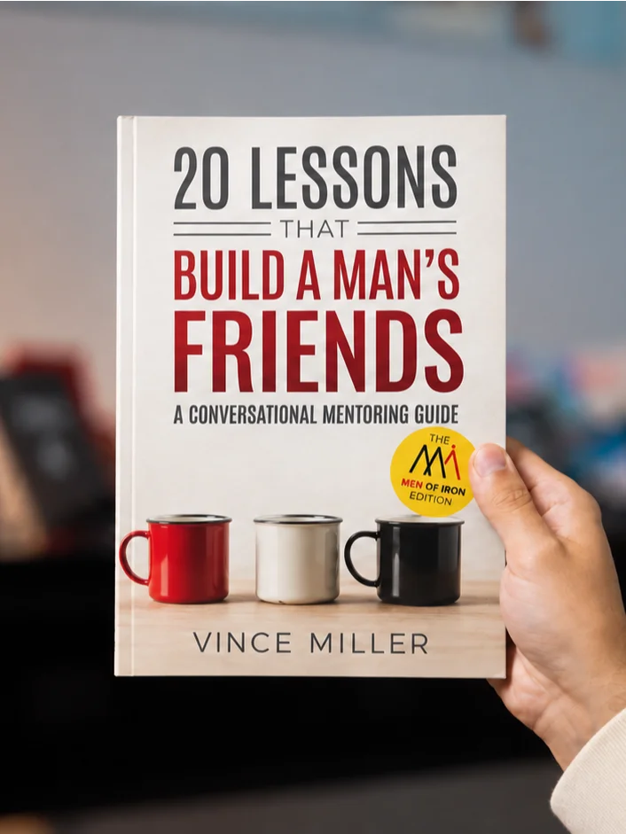 20 Lessons That Build A Man's Friends- Men of Iron Edition product image (1)