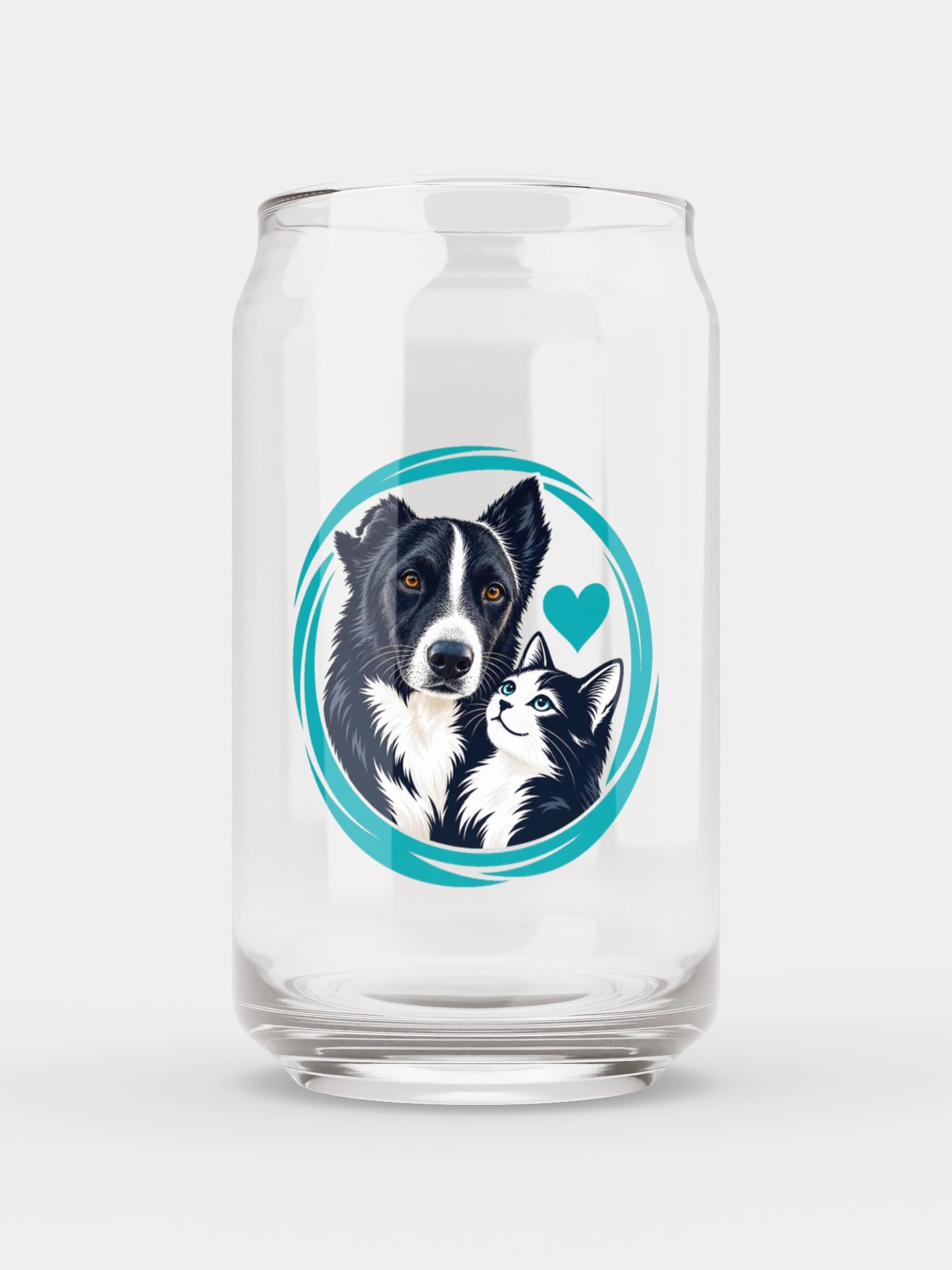 AAS · Hund und Katze – Trinkglas in Dosenform product image (1)