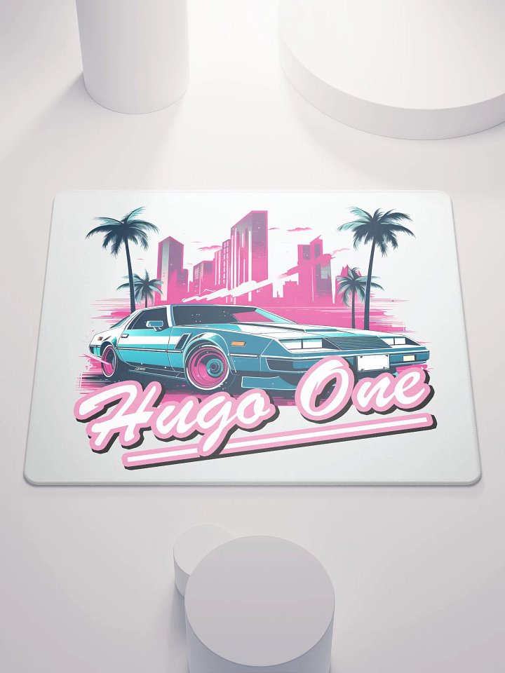 1980s Miami Hugo One Mousepad product image (1)